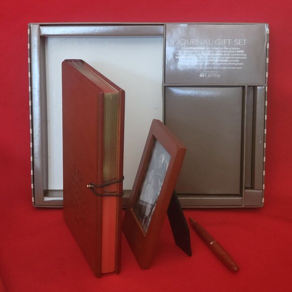 Lifeway Oak Journal Gift Set - Picture 6 of 13